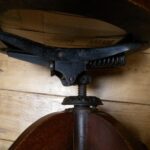 Eiken antieke bureaustoel circa 1900 2