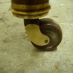 eiken antieke Engelse coulissen tafel 2