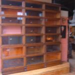 Eiken Globe Wernicke boekenkasten 3