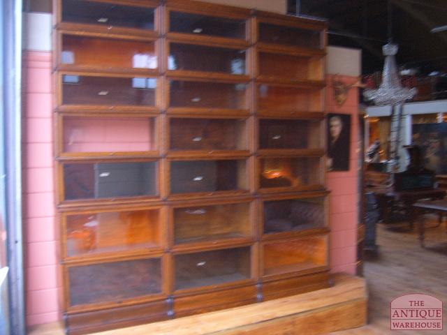 Eiken Globe Wernicke boekenkasten 3