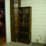 Eiken Globe Wernicke hoekkast 1