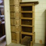 Eiken Globe Wernicke hoekkast 3