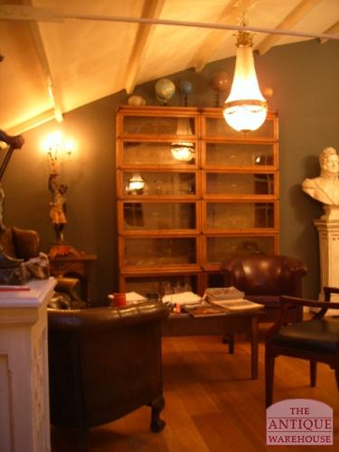 Engelse Antieke Globe Wernicke