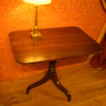 Engelse antieke tilt top tafel 3