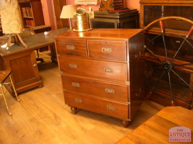 Engelse militaire nautische ladekast 3