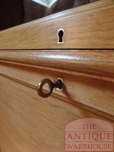 Franse antieke stapelbare boekenkast van eikenhout 5