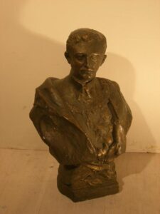 gipsen buste Franz Joseph, Wenen