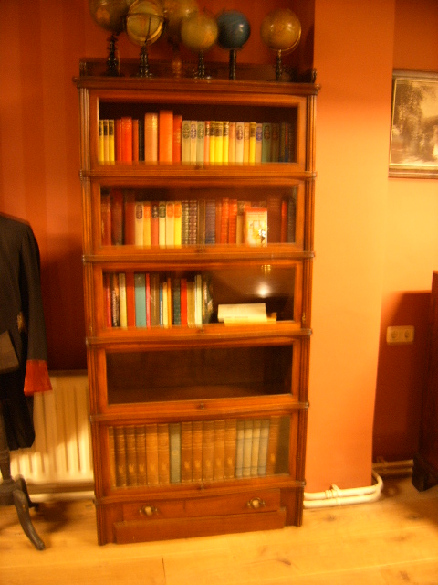 Globe Wernicke, mahonie, circa 1890 3