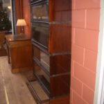 Globe Wernicke, mahonie, circa 1890, met secretaire deel 2