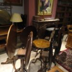 grote collectie antieke tilt top tafels 3