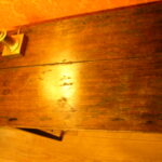 Iers antiek eiken side table 1