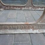 Industrieel gietijzeren tafelonderstel 3