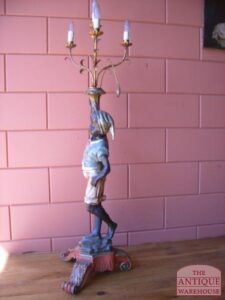 Italiaanse antieke lamp ca 1900