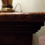 Klassieke antieke dresser met drie lades 4