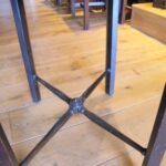 kleine antieke mahonie pembroke tafel 3