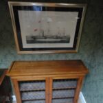 Kleine eiken Victoriaanse boekenkast 2