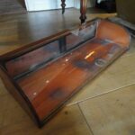 kleine mahonie vitrine 1