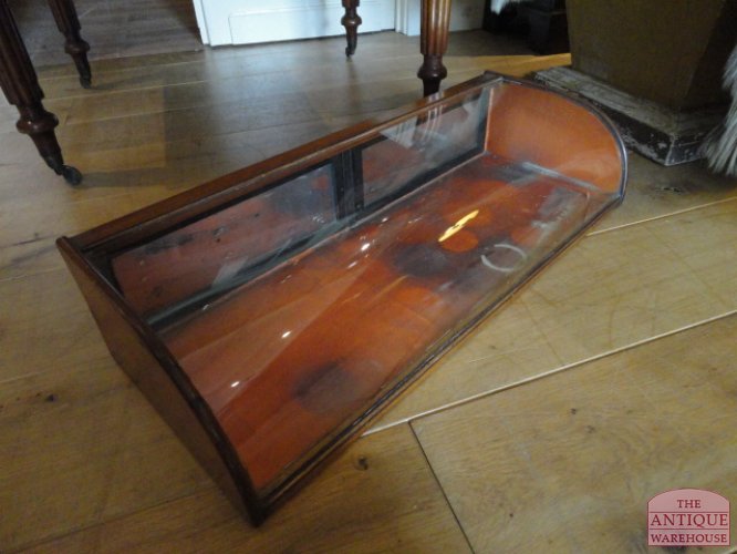kleine mahonie vitrine VERKOCHT