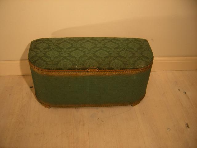 Loyd Loom bankje / kist, VERKOCHT