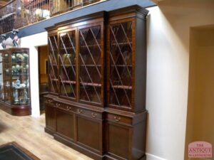 mahonie boekenkast, VERKOCHT