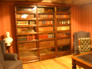 mahonie Globe Wernicke boekenkast