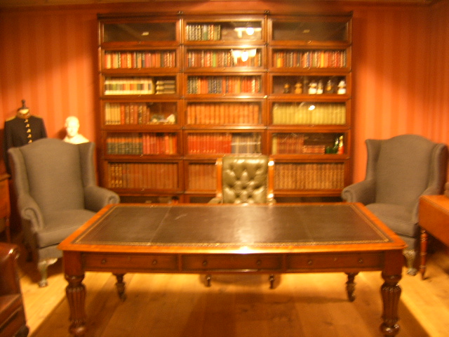 Mahonie Globe Wernicke boekenkast 2