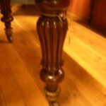 Mahonie schrijftafel circa 1830 1