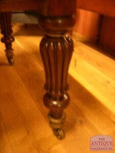 mahonie schrijftafel, VERKOCHT