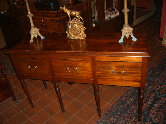 mahonie side-board, VERKOCHT