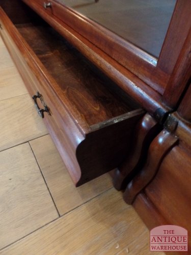 Antieke originele mahonie Globe Wernicke boekenkast 3