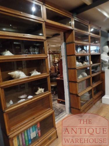 Originele Globe Wernicke Breakfront boekenkast circa 1900 2