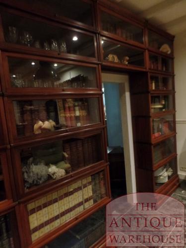 Originele Globe Wernicke Breakfront boekenkast circa 1900 4