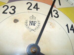 originele RAF sector klok (royal air force), SOLD