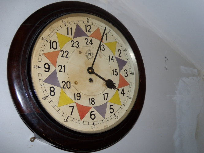 originele RAF sector klok 2