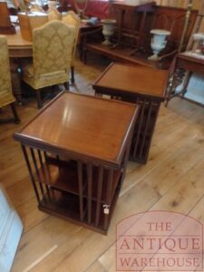 paar antieke boekenmolens, zwei antike Buchmüle