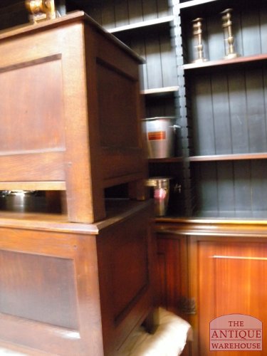 paar antieke eiken kisten 2