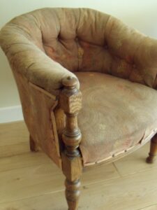 paar antieke fauteuilles, VERKOCHT