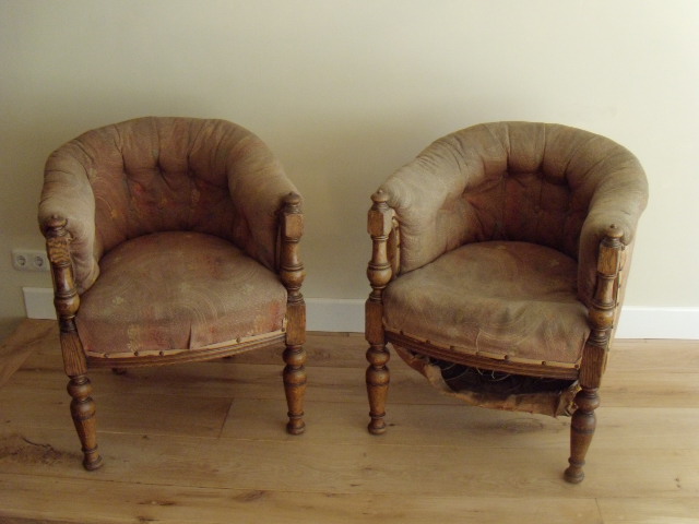 paar antieke fauteuilles 3