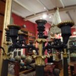 paar antieke Franse kandelaren 2