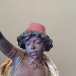 paar muziek spelende antieke Arabische beelden 3