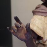 paar muziek spelende antieke Arabische beelden 4