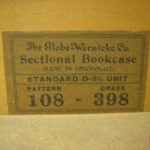 Restauratie van de Globe Wernicke kasten 2