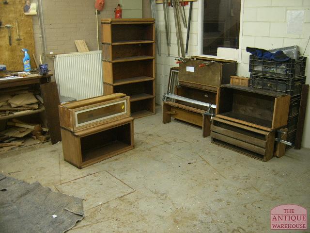 Restauratie van de Globe Wernicke kasten 3