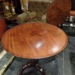 Ronde Mahonie Tilt Top Tafel 3