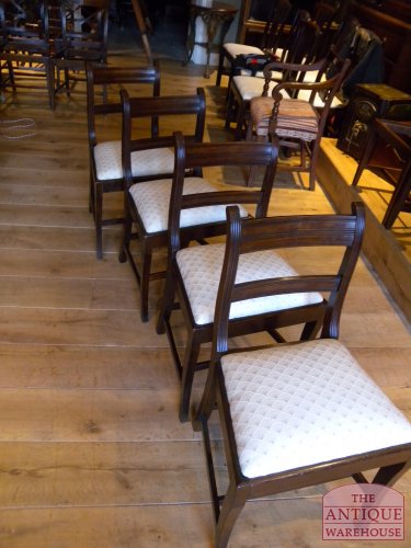 set van 4 antieke stoelen, VERKOCHT