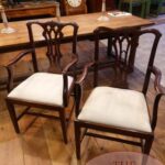 set van acht Engelse stoelen 4