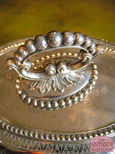 verzilverde schaal 2