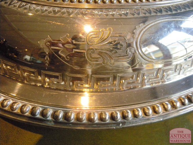 verzilverde schaal 3