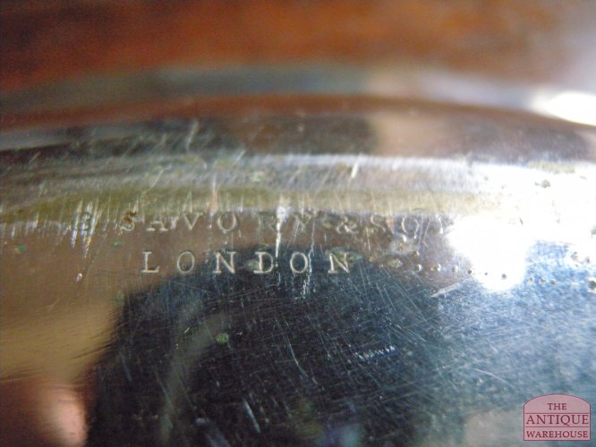 verzilverde schaal 5