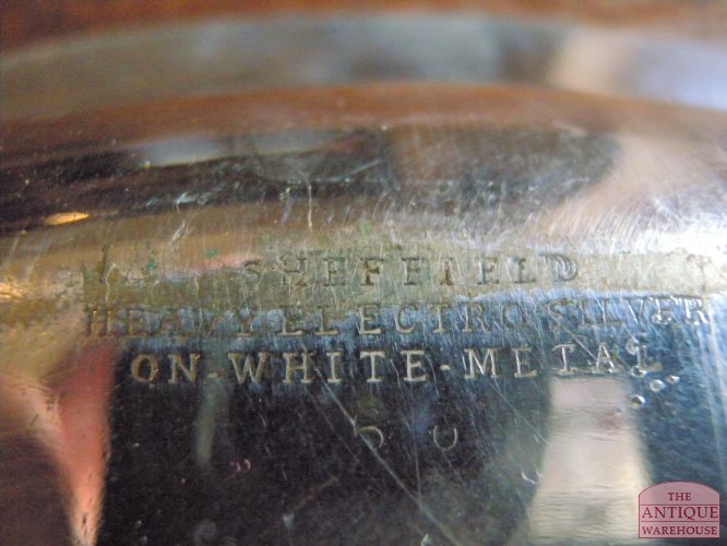 verzilverde schaal 6